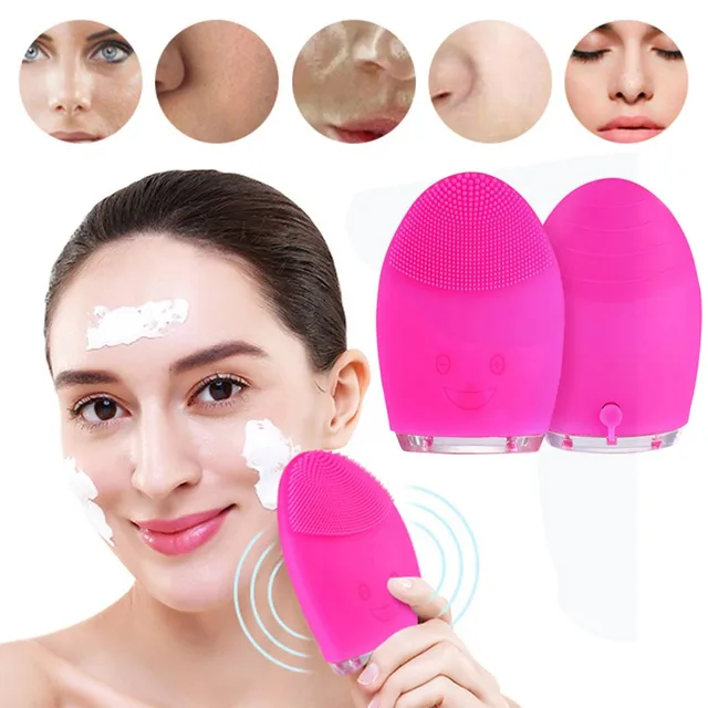 Face Cleaning Mini Electric Massage Brush Washing Machine Waterproof
