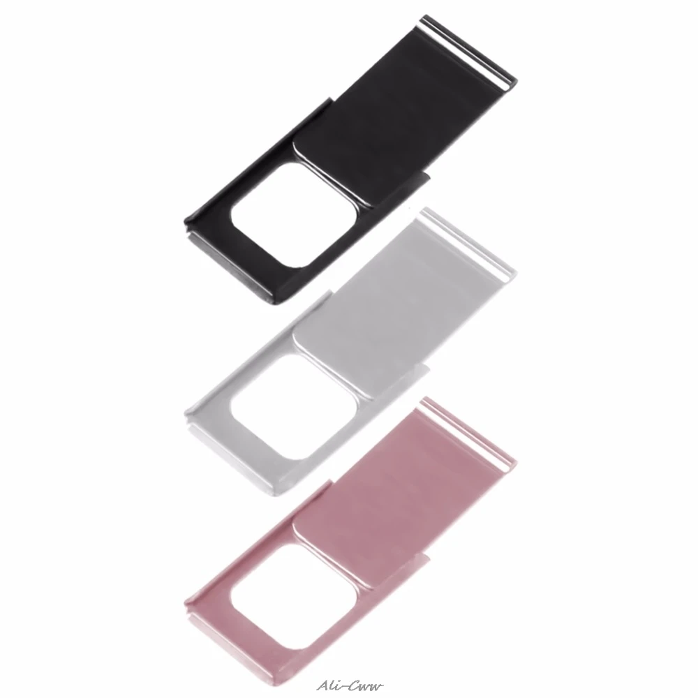 1PC Black/Pink/Silver Webcam Camera Protector Cover Shield For Notebook Laptop PC Tablet Smartphone Gift Laptop Accessories