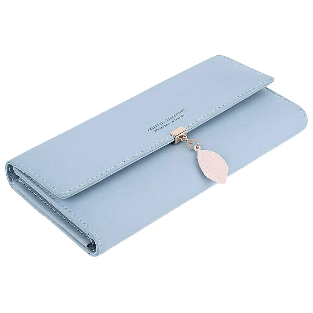 

Women Fashion Design Long Style Student Card Wallet Multi-function More Color Folding Coin Purse large capacity Hot June 5