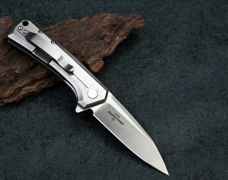 ZT 0808 тактический складной нож D2 лезвие стальная ручка KVT шариковый подшипник карманные походные ножи для выживания Открытый EDC инструмент