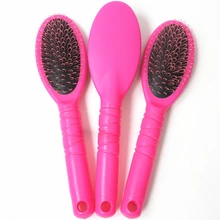 HARMONY 100 штук розовый или черный цвет Пластиковая Ручка Петля щетка для волос Расческа для наращивания волос