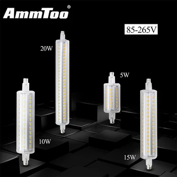 

Dimmable R7S LED Lamp 5W 10W 15W 20W SMD 2835 Led R7S 78mm J78 118mm J118 135mm J135 189mm J189 Bulb Light Halogen Lamps