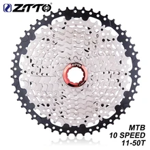 ZTTO 10 Скорость 11-50 т MTB горный велосипед 10 s 20С 30С кассета Voor K7/Запчасти XT SLX модными принтами XO X0 X9 X7 fietsonderdelen