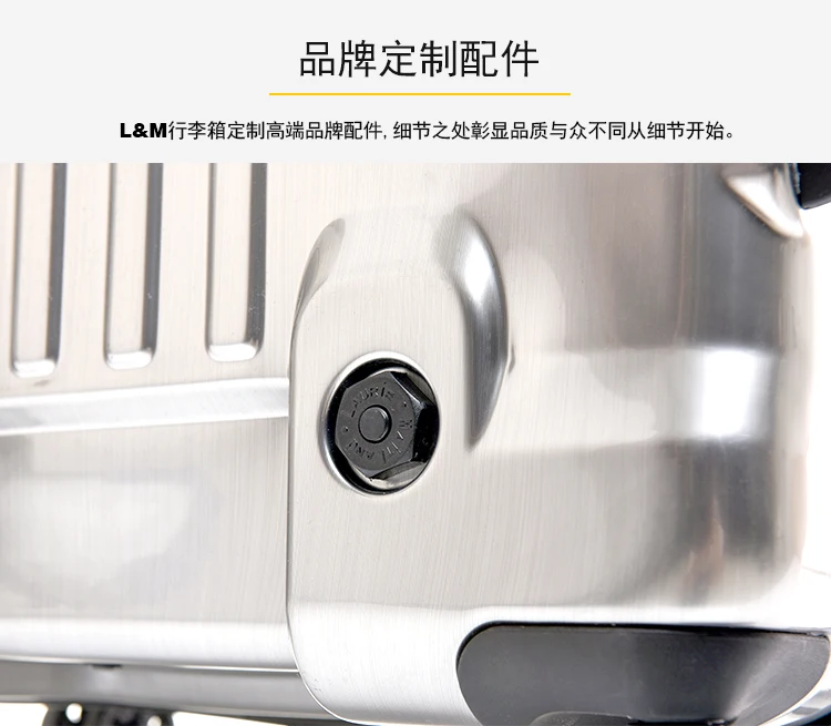 US $116.22 CARRYLOVE High Quality Luggage 20242629 Size Space Gold PC Rolling Luggage Spinner Brand Travel Suitcase