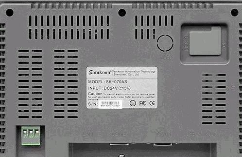 SK 070FS Samkoon HMI сенсорный экран 7 дюймов 800*480 Ethernet 1 USB хост Новый в коробке|host|host usb |