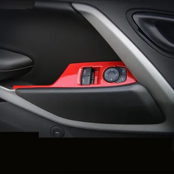 

Red Reading Light Warning Light Button A Pillar Air Outlet Grille Mouldings Frame For Chevrolet Camaro 2017 2018 AAA035B