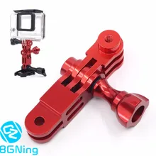 CNC Aluminum Three-Way Pivot Arm Mount Adapter for GOPRO Hero 1 2 3 3+ 4 5 Session /Yi /SJcam /GitUp /AEE /Sony Action Cameras