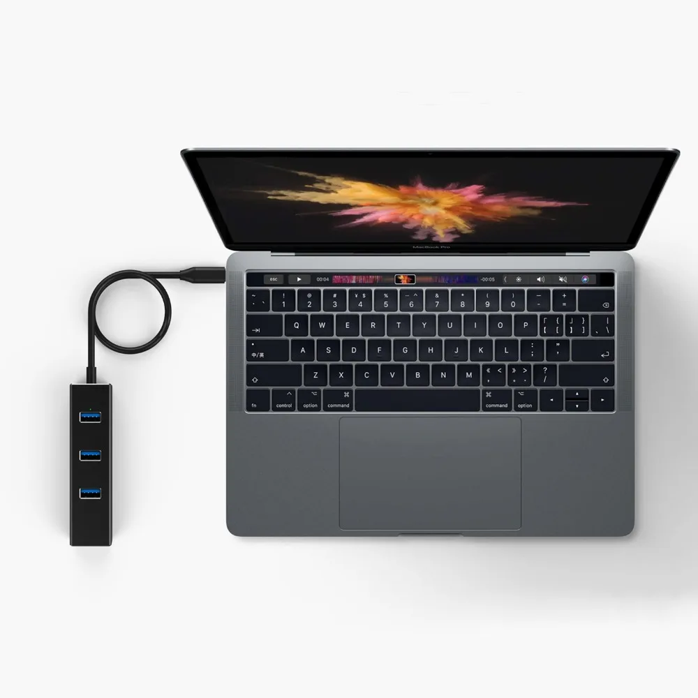 JZYuan USB C к Ethernet адаптер для MacBook Pro с Type 3 0 концентратор порта RJ45 гигабитная сетевая