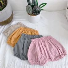 Celveroso/ г. детские шорты Одежда для маленьких девочек летние хлопковые шорты для больших размеров Одежда для мальчиков мягкие шорты ярких цветов для маленьких девочек, От 1 до 5 лет