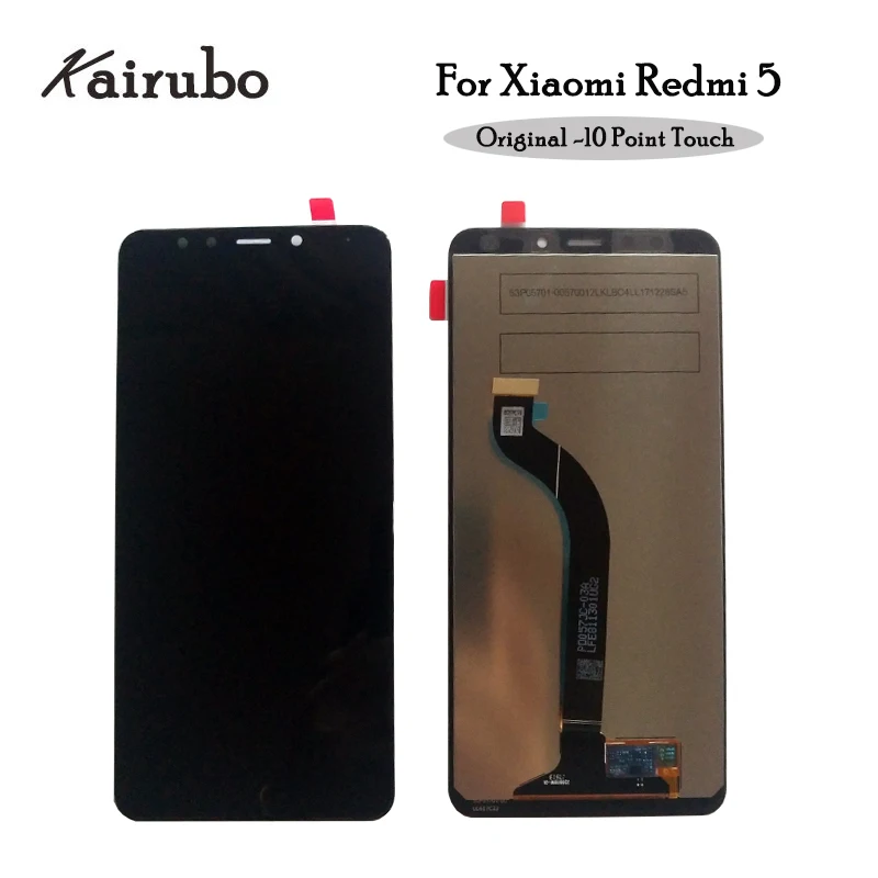 

For Xiaomi Redmi 5 LCD Display with Touch Screen Digitizer Assembly Replacement for Xiaomi Redmi 5 Redmi5 LCD Screen 5.7inch