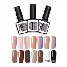 LEMOOC, 12 мл, розовая серия, Гель-лак для ногтей, чистый цвет, замачиваемый Светодиодный УФ-Гель-лак, стойкий лак для ногтей, 50 цветов