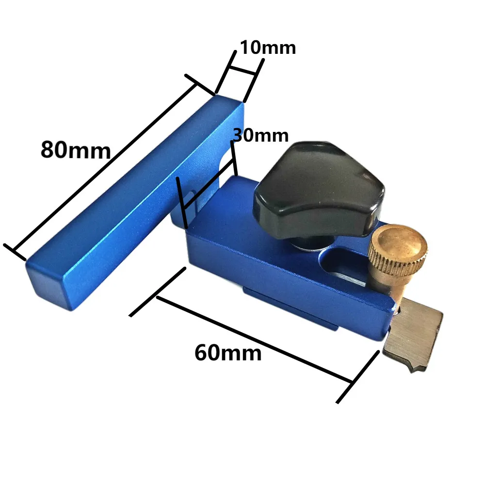 400-800mm Model 45mm Chute Aluminium Alloy T Tracks Slot NEW WoodWorking Standard Miter Track Stop Woodworking Tools