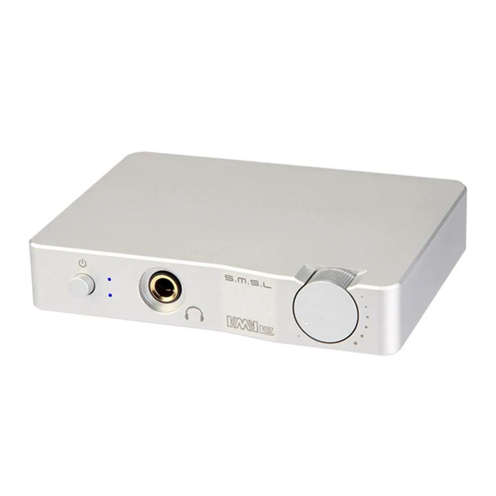 SMSL VMV V2 Hi-Fi аудио USB DAC 32 бит/384 кГц декодер CM6631A ES9023 аудио USB DAC с усилителем для наушников USB вход/RCA выход