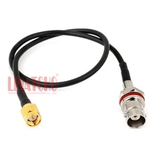 RG174 30 см 1FT водонепроницаемый разъем с внутренней резьбой SMA Мужской коаксиальный Соединительный кабель