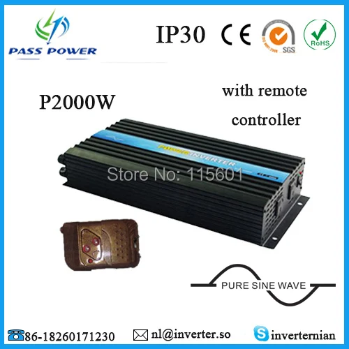 2KW with remote controller