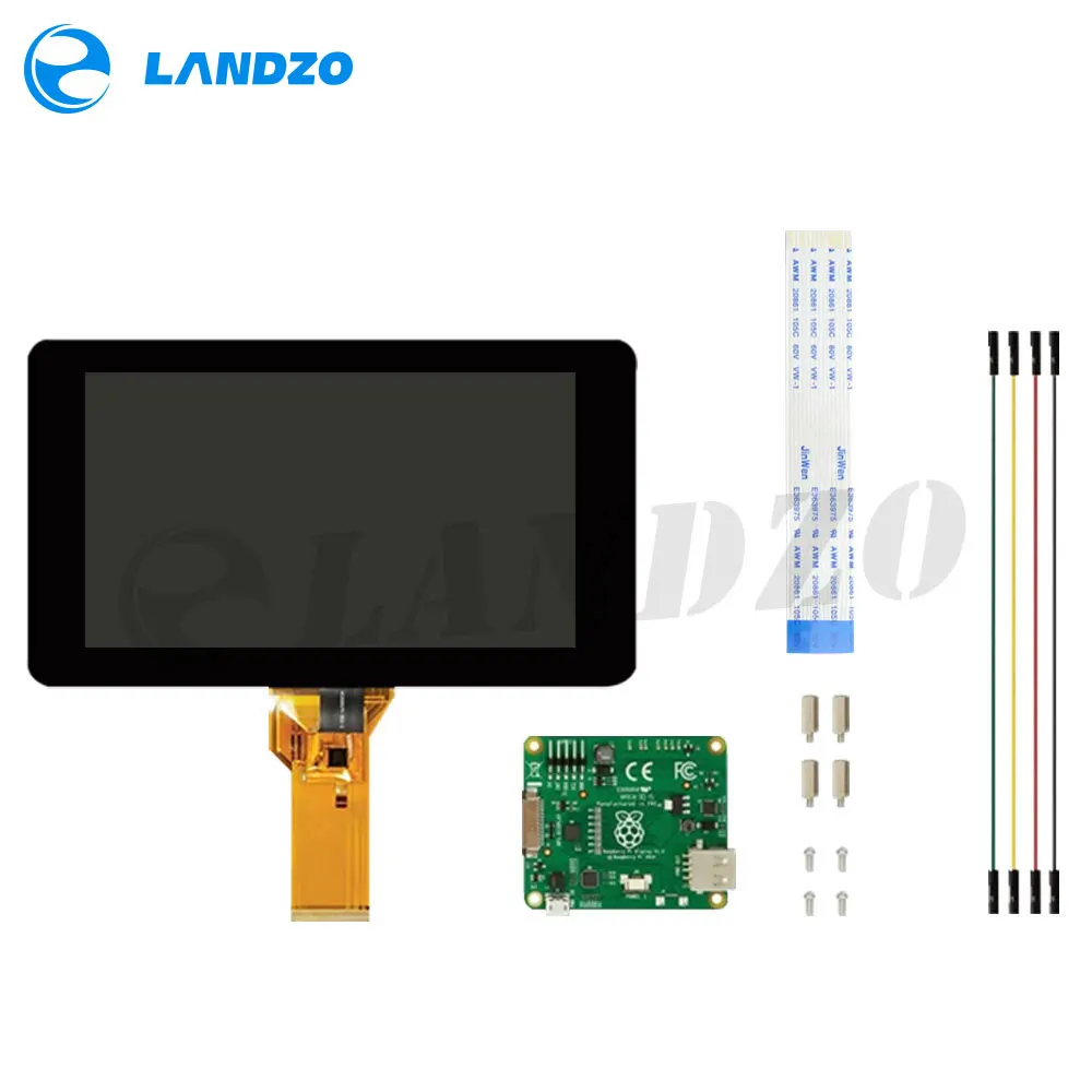 Pro 7 Zoll Acryl Gehäuse für Raspberry Pi 2 3 TFT Bildschirm Monitor