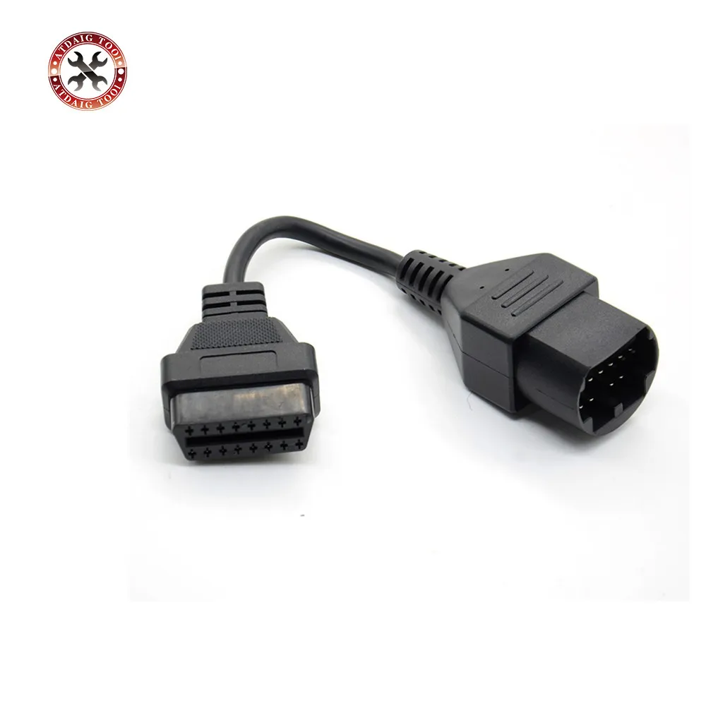 

A+++ High Quality 17Pin to 16Pin OBD 2 Cable For Mazda 17 Pin Male to 16 Female Connector Line OBD2 Scan Diagnostic-Tool 17-Pin