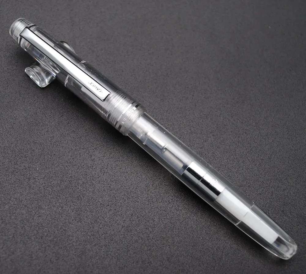 

Wing Sung 659 (0.38-0.5mm) Double Nibs Fountain Pen Transparent Ink Pen