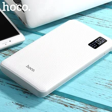 HOCO Power bank 30000mAh Portable PowerBank Phone quick Charge USB Output External Batteries Pack LCD Display Mobile Charger