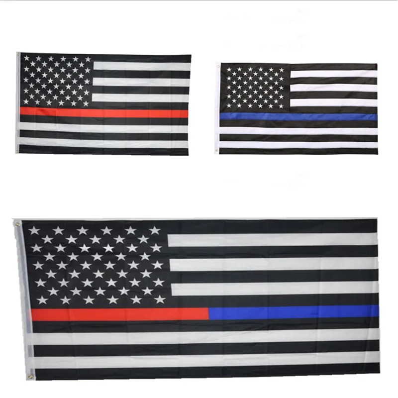 Buy 3x5 USA Police Thin Flag Memorial Law Enforcement