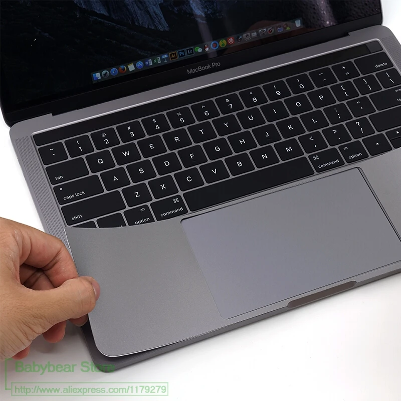 Серый цвет трекпад ладонь защита запястья наклейка для MacBook Air 13 11 Pro 15 Retina дисплей