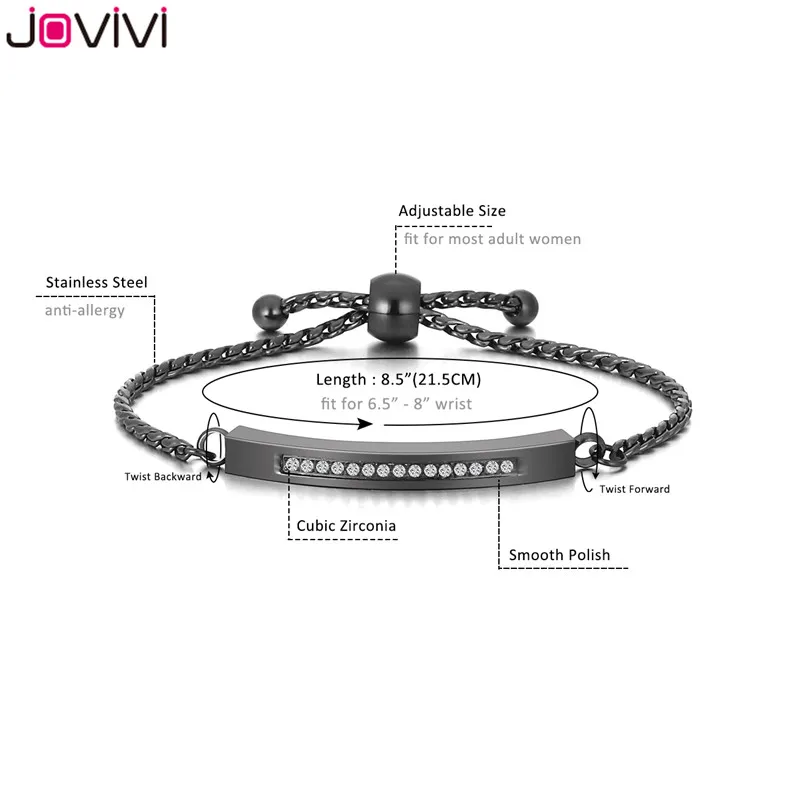Jovivi Кристальный куб из нержавеющей стали для кремации медальон-урна памятный кулон для праха Держатель Браслет урна Сувенир Браслет-манжета+ Бесплатный Набор для заполнения