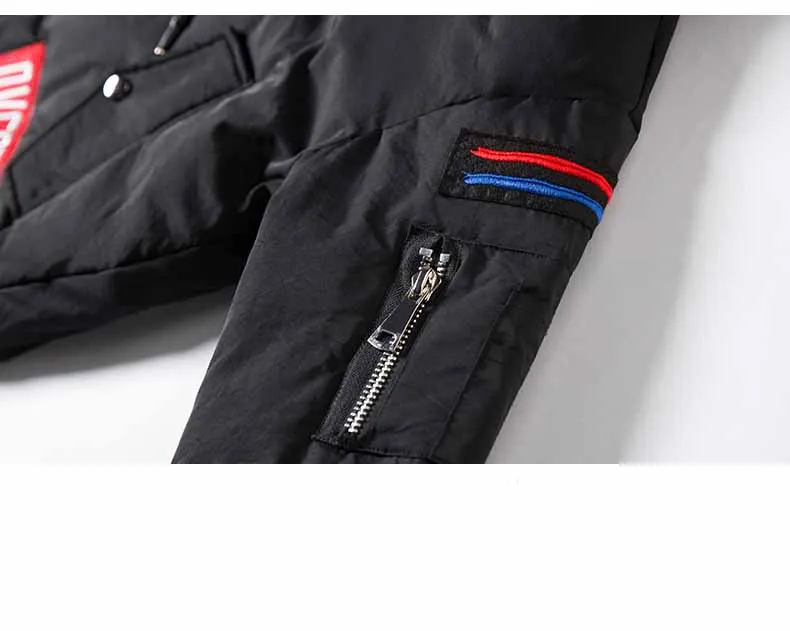 HSSCZL куртки-пуховики для мальчиков г. Новое зимнее плотное пальто для мальчиков детская верхняя одежда пальто с капюшоном, детская теплая одежда От 6 до 14 лет