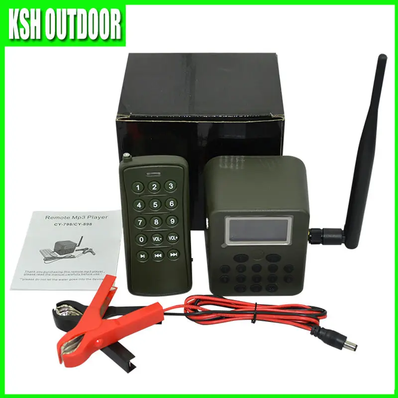 Factory price electronic hunting bird calls with 15 keys remote control