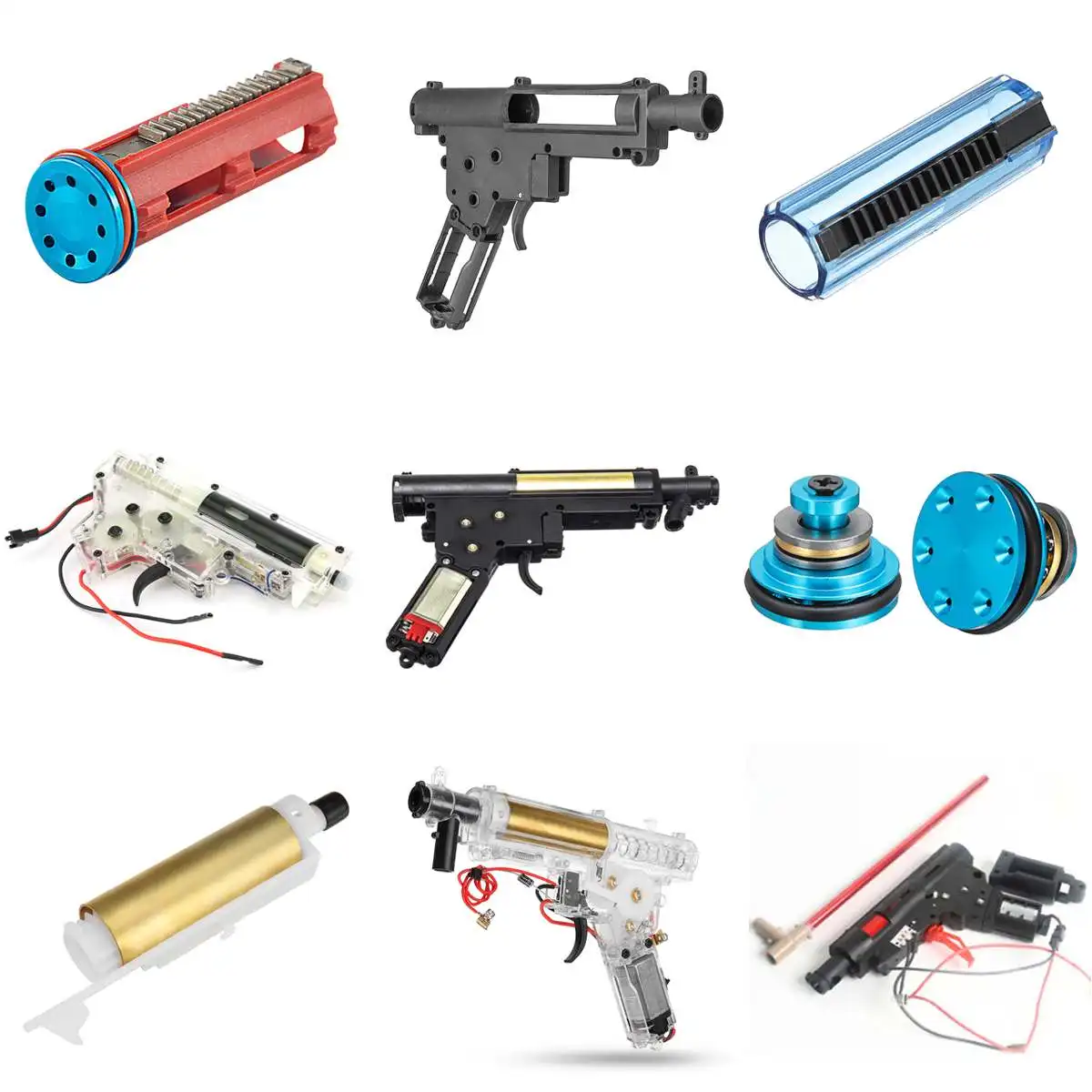 Новая нейлоновая коробка передач для Jinming 8Th SCAR V2 STD 6th NWELL M4 MKM2 гелевые шарики
