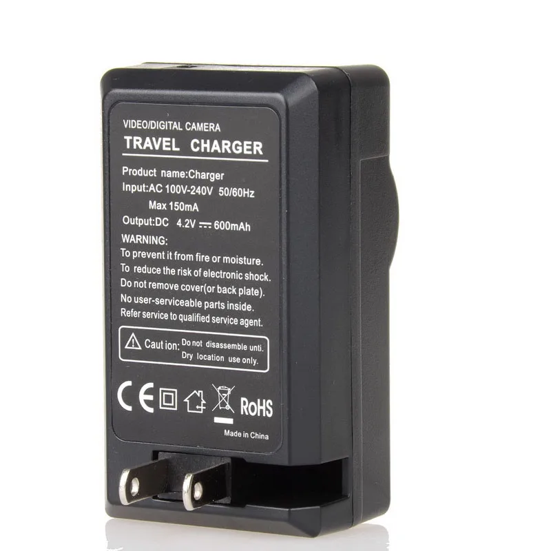 SHOOT Car Battery Charger for GoPro Hero 4 Black Silver Sports Cam with U.S. EU Adapter For Go Pro 4 Action Camera Accessories