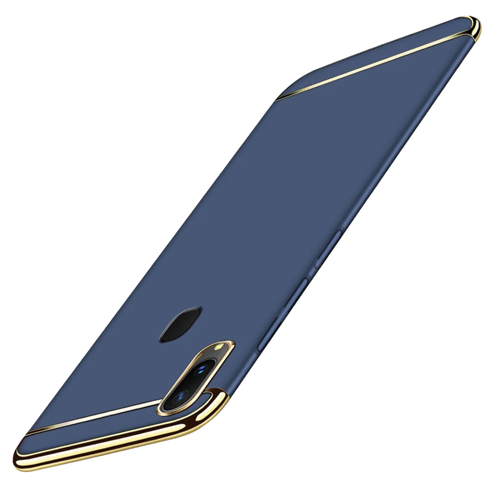 For Vivo V9 Youth Case Luxury Armor 3 in1 Full Protective Back Case For