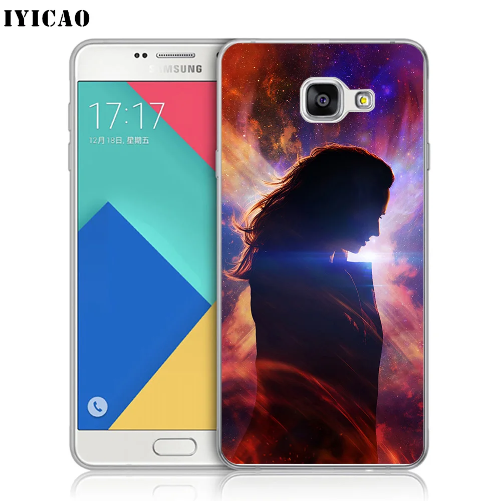 IYICAO X Men Темный Феникс Фильм Мягкий силиконовый чехол для телефона Samsung A10 A30 A40 A50 A70