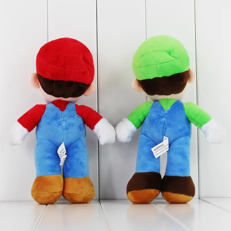 Горячие Супер Марио Bros Luigi Плюшевые куклы игрушки милый стенд Марио и Луиджи мягкие животные игрушки для мальчиков детские подарки на день рождения