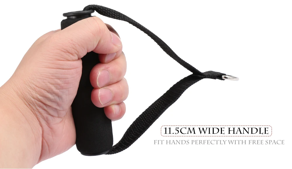 Fitness Triceps Fixing Rope Resistance Band Pull Handles