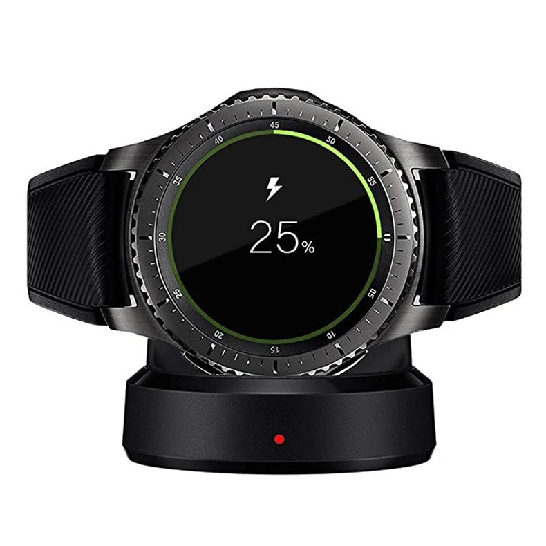Fivetech QI Wireless Charger for Samsung Gear S3 S2 Smart Watch Charging Base Dock for Gear S3 S2 Classic High Quality Chargers  (4)