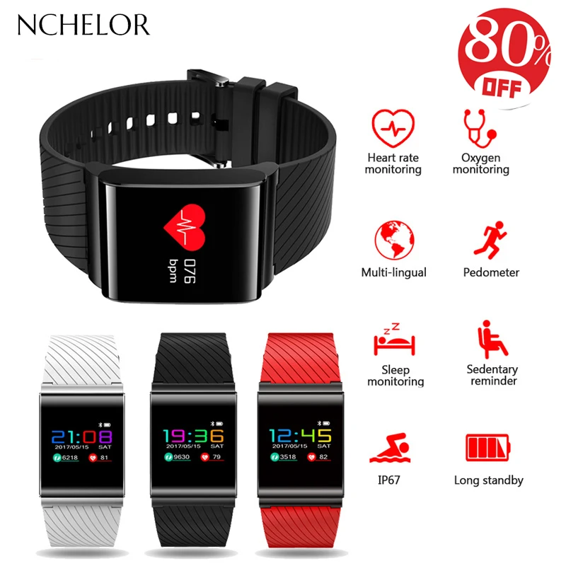 

Color Screen smartwatch digital smart watch men woman top fitness watch Heart rate Pedometer sport watch men waterproof women