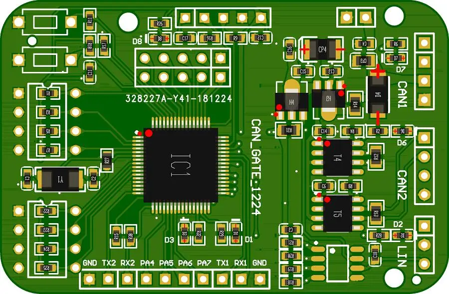 Программируемый исходный код для CAN Gateway CANLIN STM32F1 Double Single LIN Master Slave