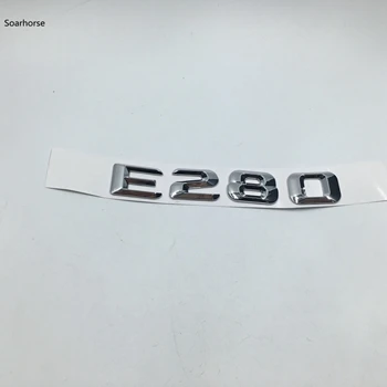 Soarhorse для Mercedes Benz W124 W211 W212 W213 E Class E180 E200 E220 E230 E240 E250 E260 E280 E300 E320 эмблема задний багажник логотип - Название цвета: E280