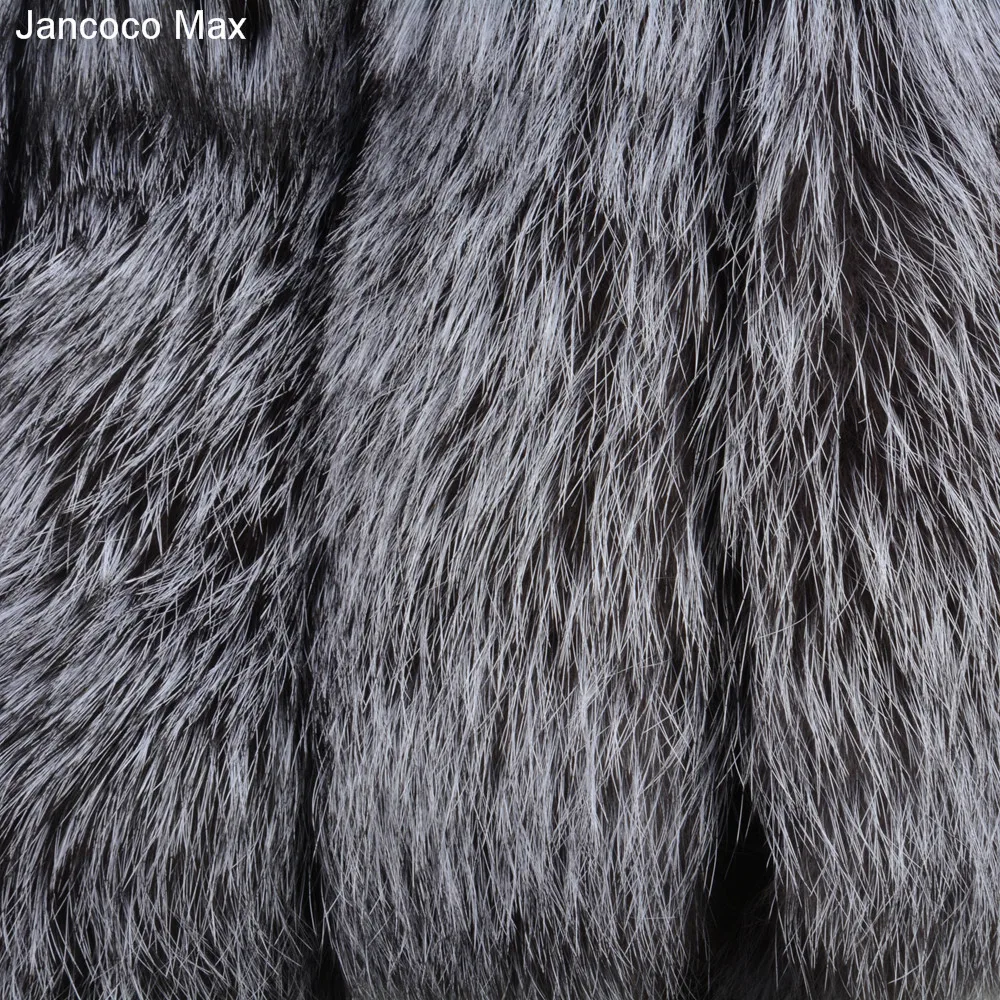 Jancoco Max 2019 Новая зимняя Женская Толстая теплая короткая шуба из натурального