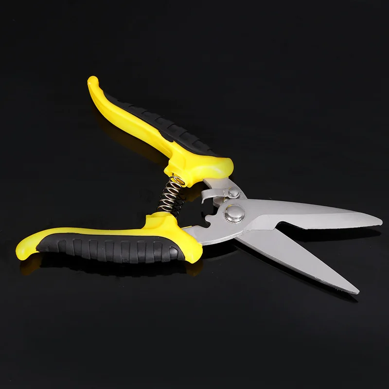 

Stainless Steel Scissors Electrician Wire Slot Electrician Scissors Wire Stripping Scissors Multi-purpose Garden Shears