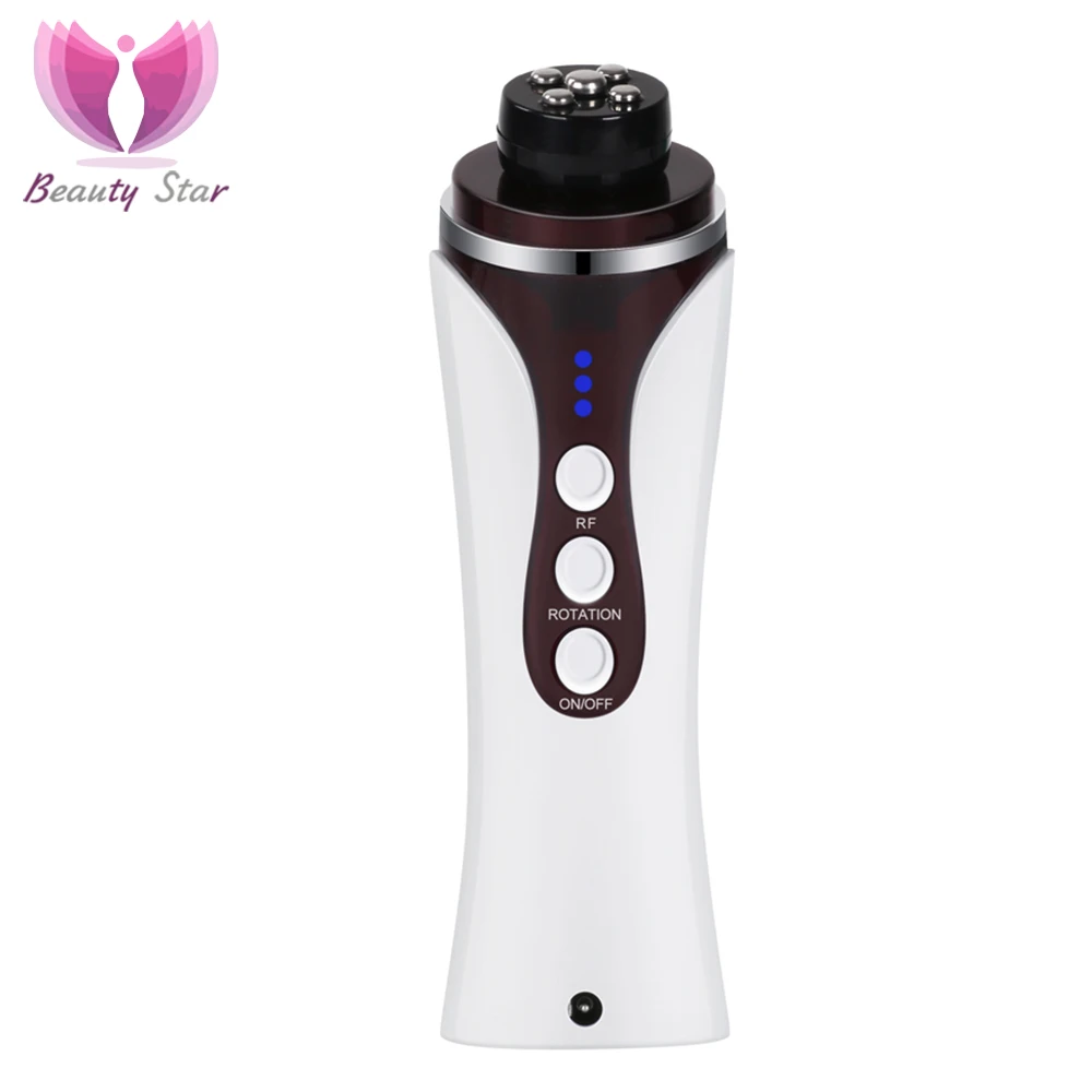 

Beauty Star Rotate RF Facial Skin Rejuvenation Radio Frequency Face Beauty Machine Neck Body Massager Skin Care Tightening Lift