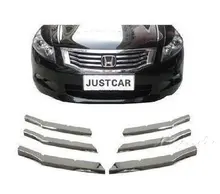 Car Styling Trim Chromed Grill Grille Trim Cover For Honda Accord 2008 2009 2010 2011 2012