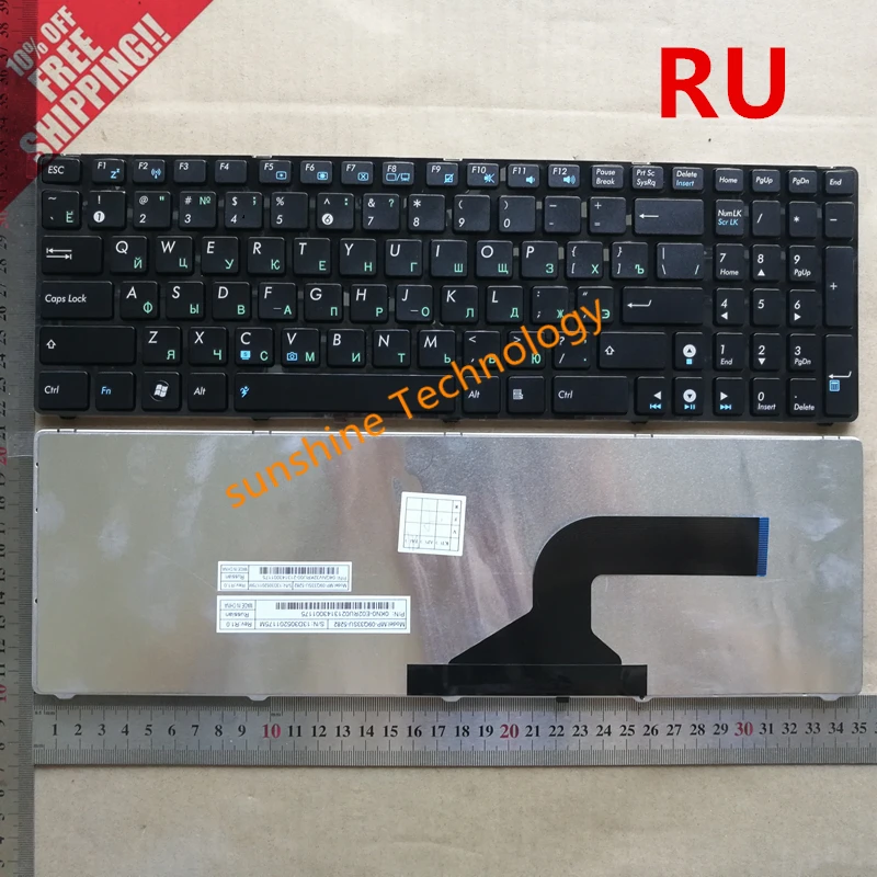 

Russian New laptop Keyboard for Asus MP-09Q33SU-5282 9J. N2J82.C0R series RU