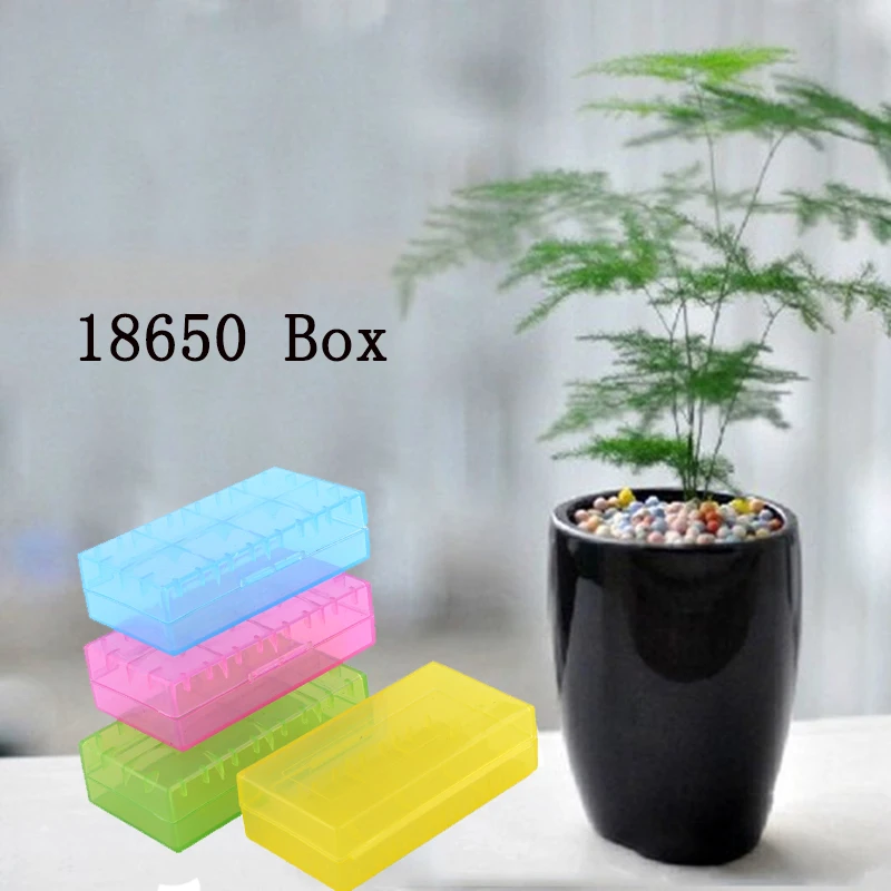 

5pcs Plastic Lithium Battery Box Protective Storage Boxes Cases Holder For 18650 18350 CR123A 18500 16340 Battery Free shipping