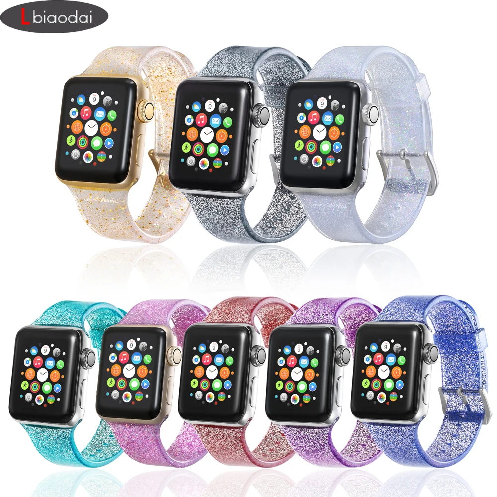 

EIMO Strap for Apple Watch 4 Band correa Apple Watch Band iwatch 42mm 38mm 44mm 40 Silicone Bracelet watchband watch accessories