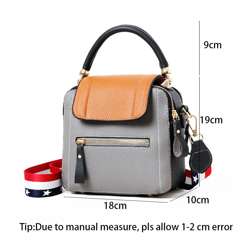 Women Fashion Leather Handbag Female Designer Simple Flap Messenger Bag Ladies Crossbody Shoulder Bags Bolsa Sac A Main SS7209 (1)