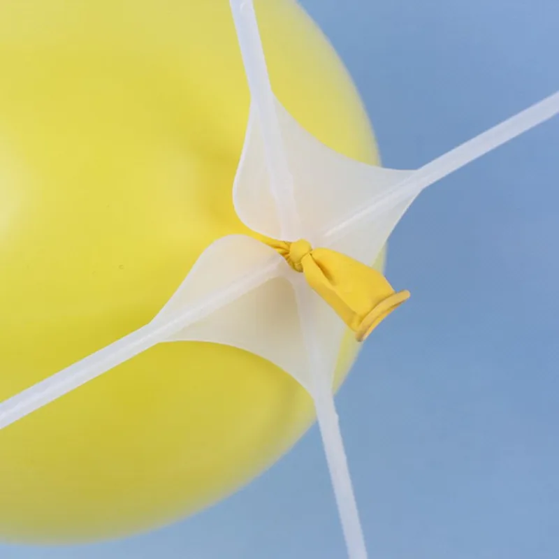 50 шт./лот Арка с воздушными шарами части 4 отверстия латексные воздушные шары сетки для свадьбы надувные шары для вечеринки моделирование украшения Аксессуары