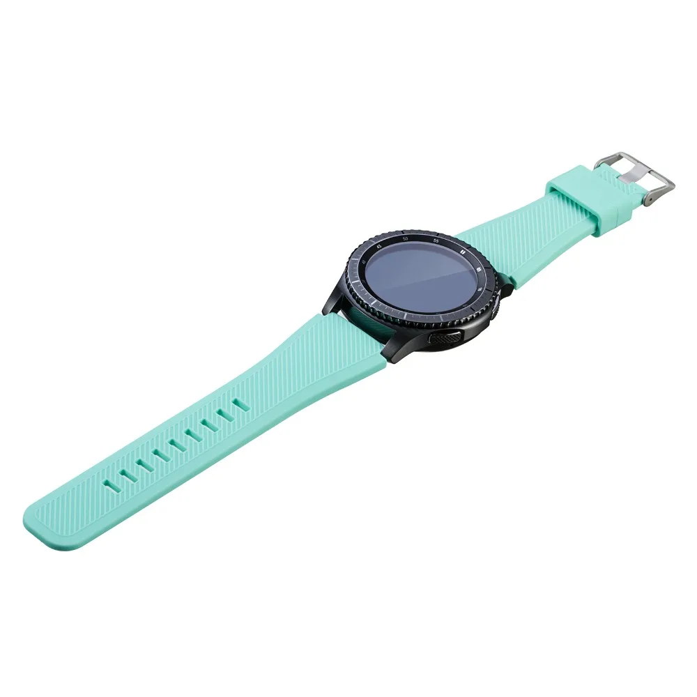 Ремешок силиконовый для Samsung Gear S3 Galaxy Watch 46 мм 22 мм|Смарт-аксессуары| |