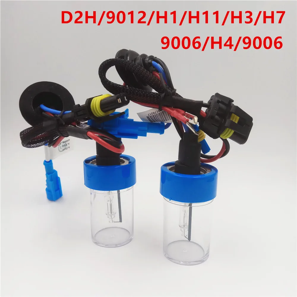 1 комплект 55 Вт металлический балласт HID ксеноновая лампа 12 В H1 H3 H4 H7 H11 9005 9006 D2H 9012