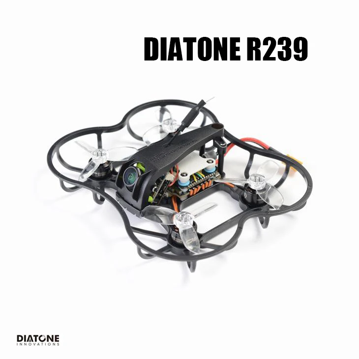 

Diatone Innovations 2019 GT R239 R90 2 Inch 3S F4 OSD 25A RunCam Micro Swift TX200U FPV Racing RC Drone PNP